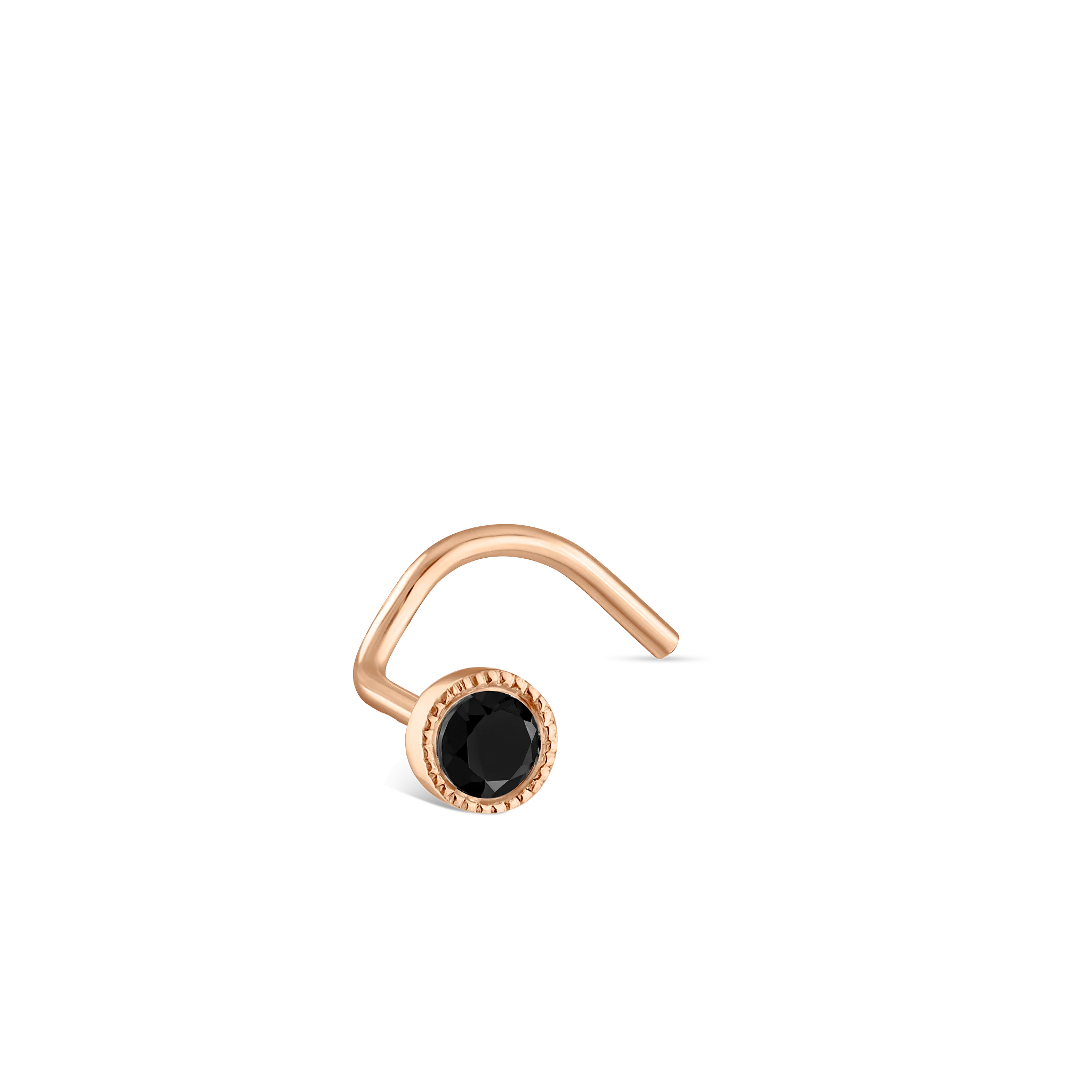 Black Diamond Scalloped Set Nostril Screw - Image 29