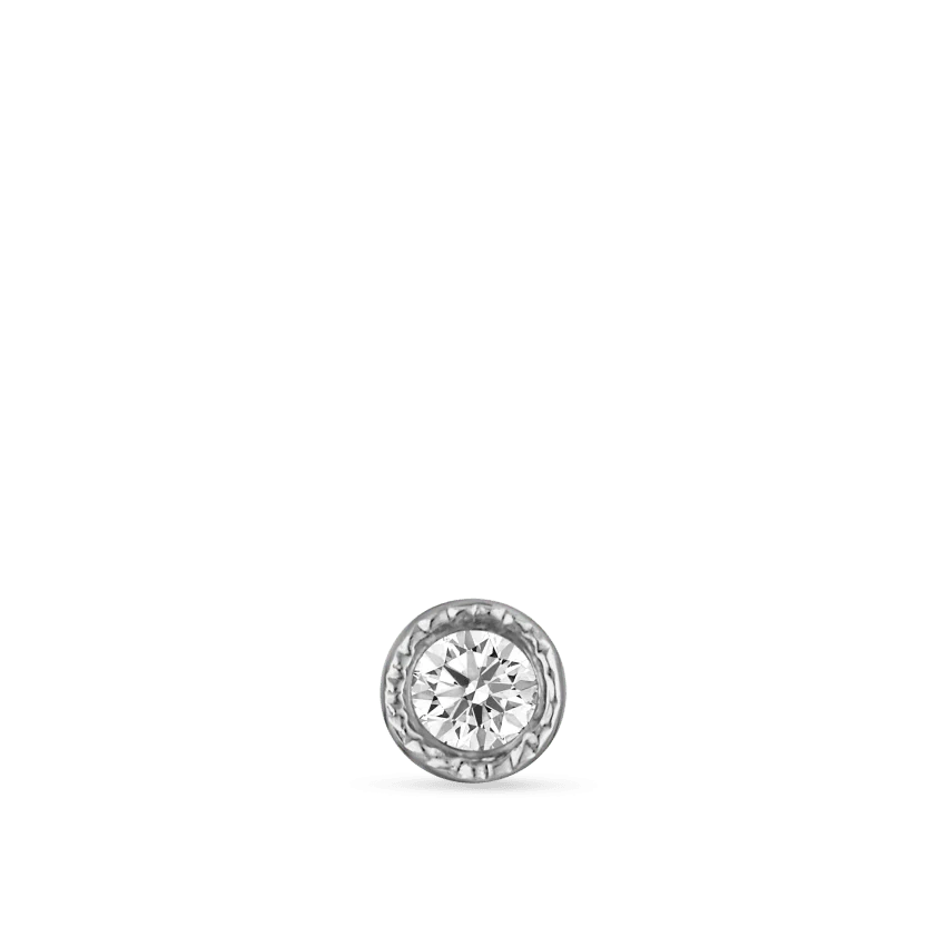 Diamond Scalloped Set Nostril Screw - Image 5