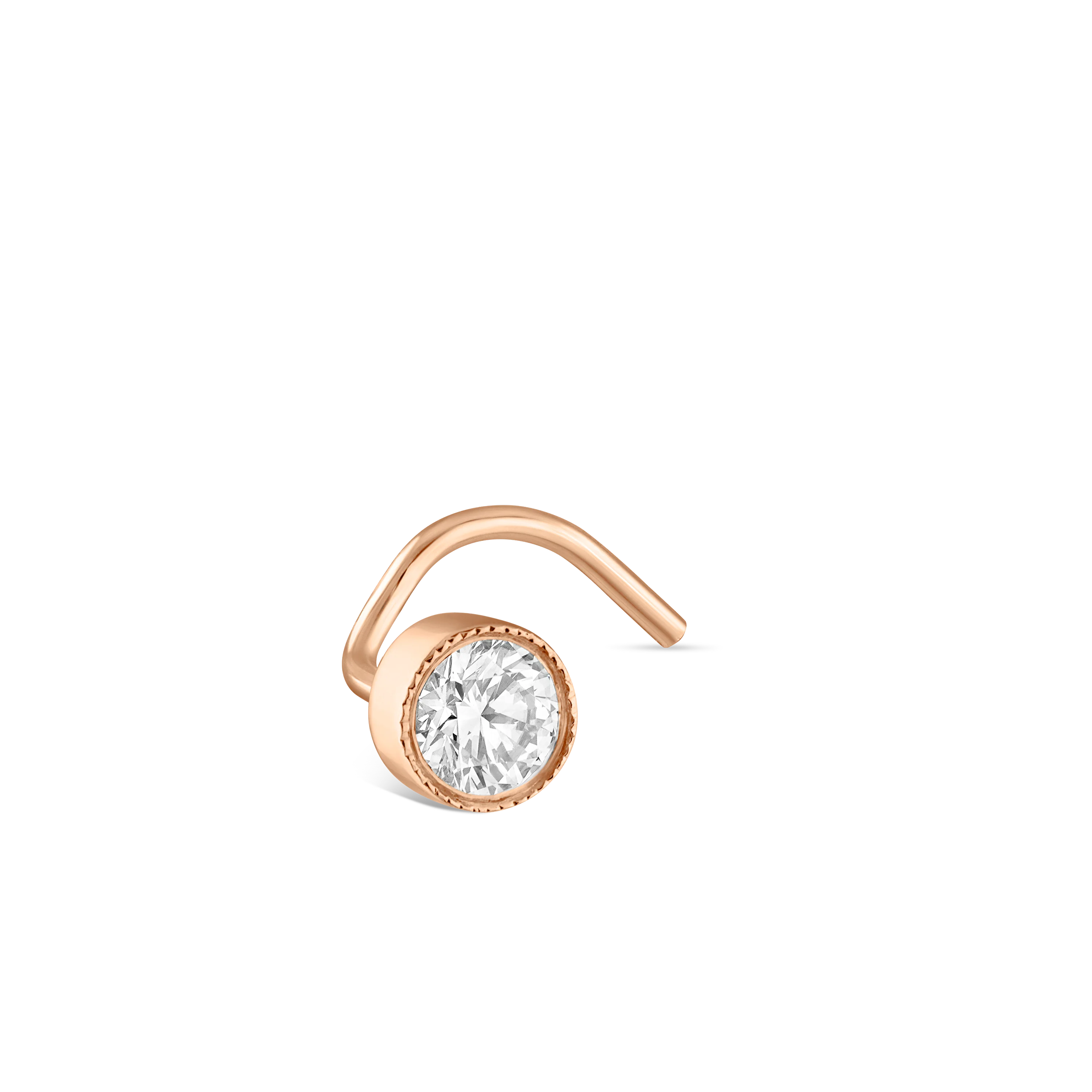 Diamond Scalloped Set Nostril Screw - Image 98