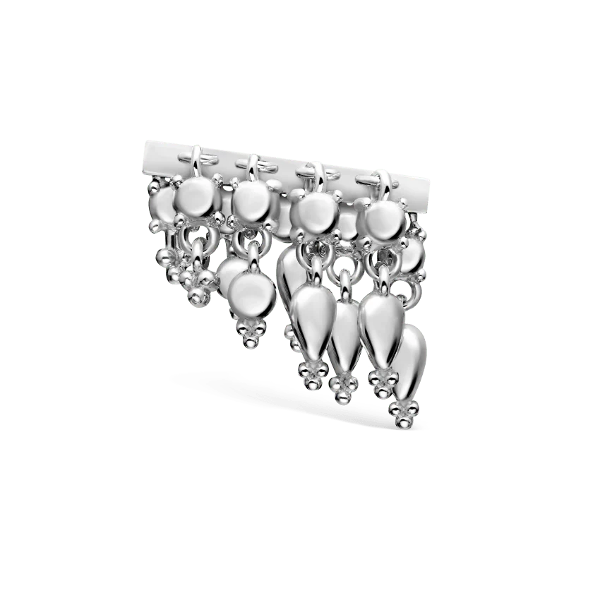 Tassel Bar Stud Earring - Image 10