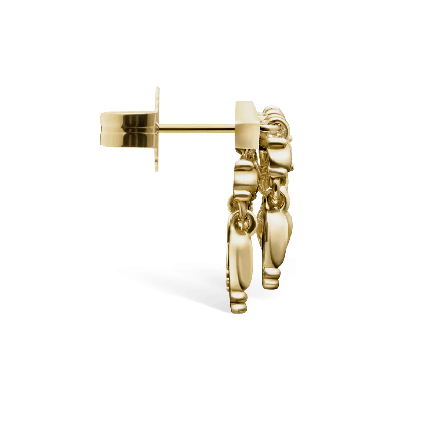 Tassel Bar Stud Earring - Image 16
