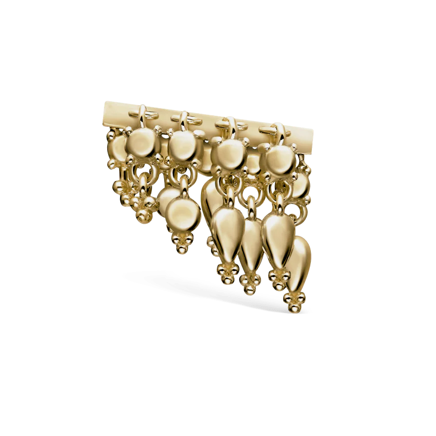 Tassel Bar Stud Earring - Image 20