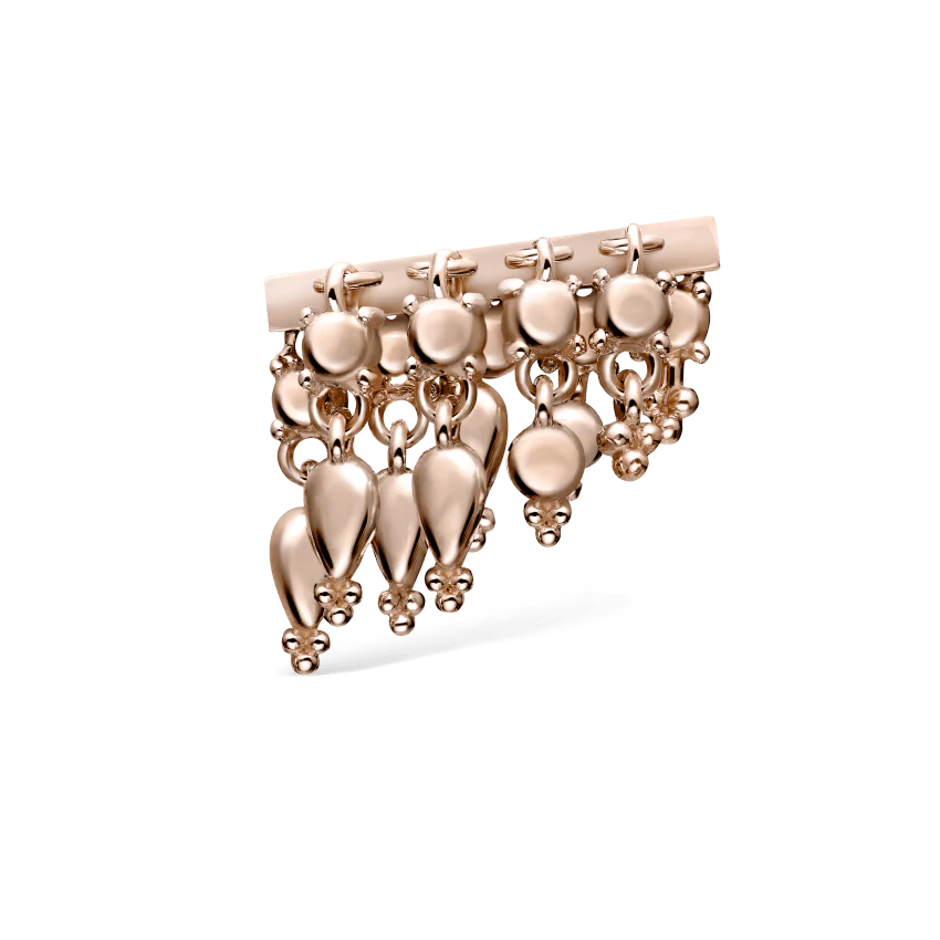 Tassel Bar Stud Earring - Image 25