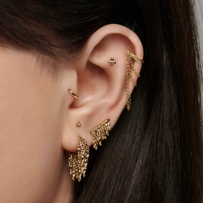 Tassel Bar Stud Earring - Image 29