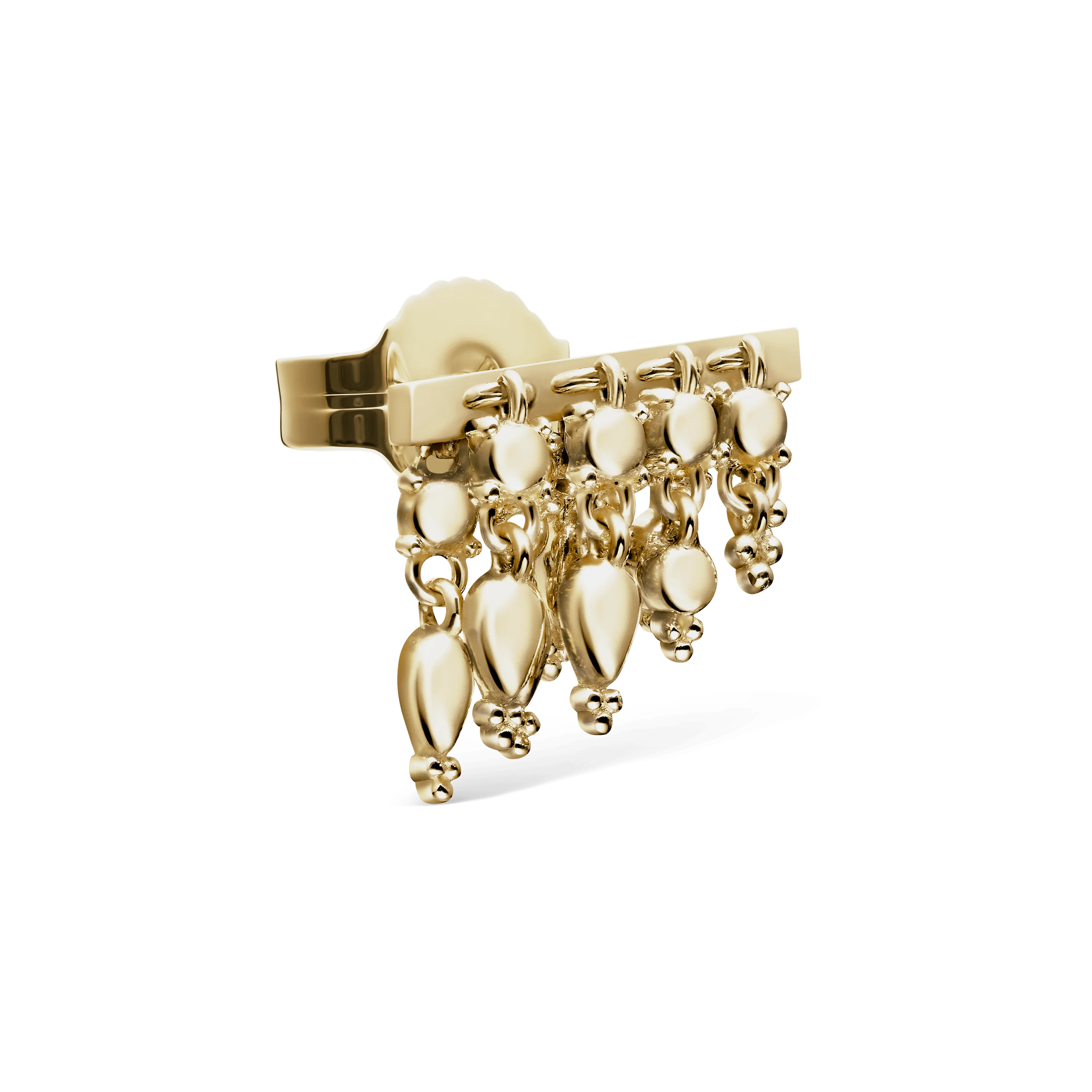 Tassel Bar Stud Earring - Image 33