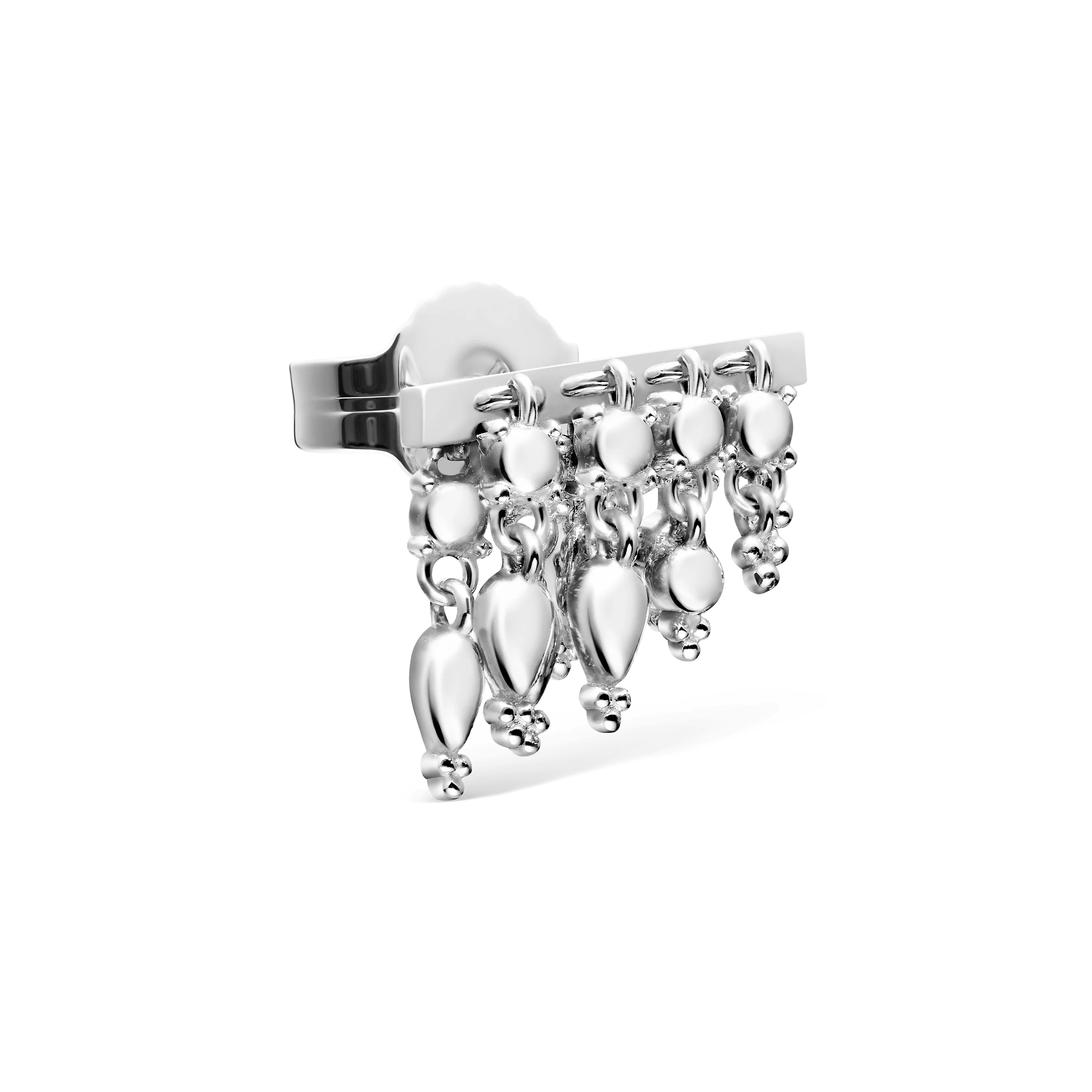 Tassel Bar Stud Earring - Image 35