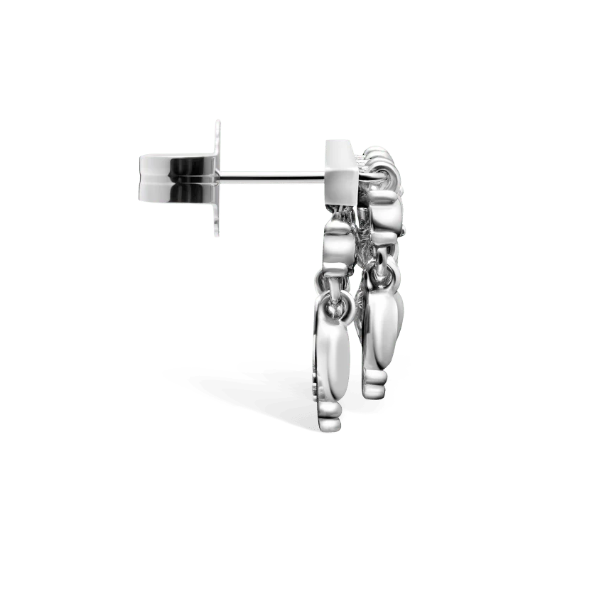 Tassel Bar Stud Earring - Image 6