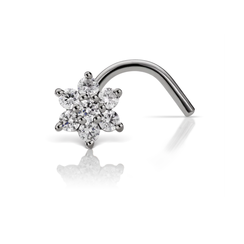 Diamond Flower Nostril Screw - Image 17