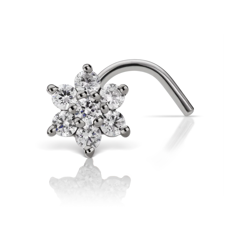 Diamond Flower Nostril Screw - Image 20