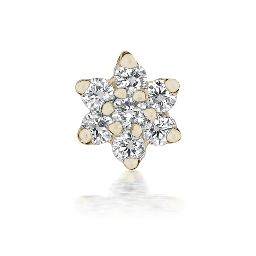 Diamond Flower Nostril Screw - Image 28
