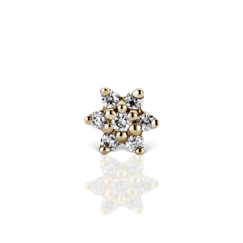 Diamond Flower Nostril Screw - Image 31