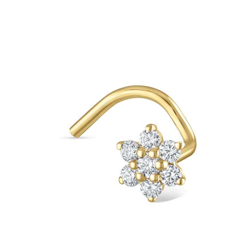 Diamond Flower Nostril Screw - Image 34