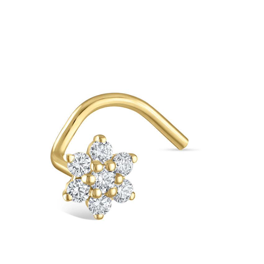Diamond Flower Nostril Screw - Image 38