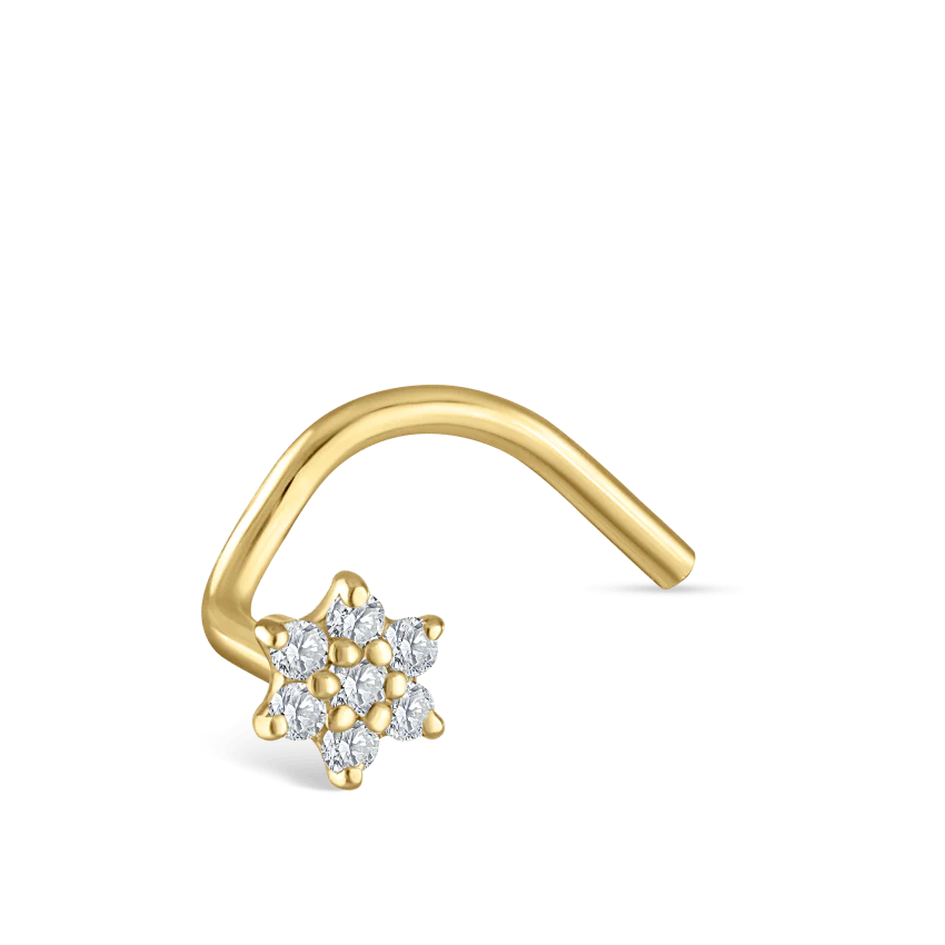Diamond Flower Nostril Screw - Image 42