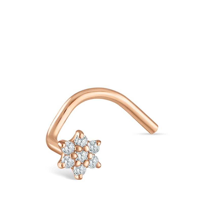 Diamond Flower Nostril Screw - Image 44