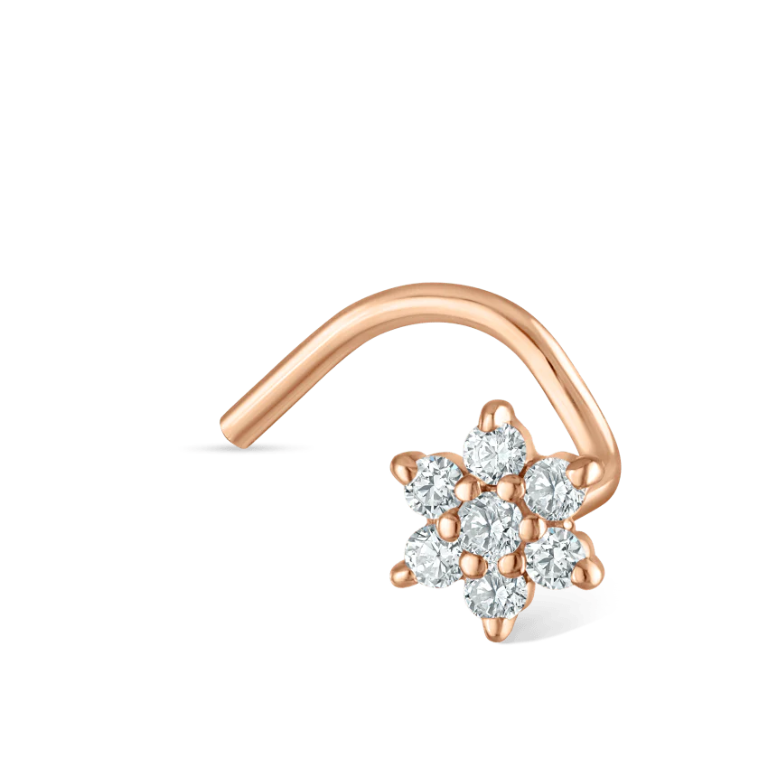 Diamond Flower Nostril Screw - Image 46