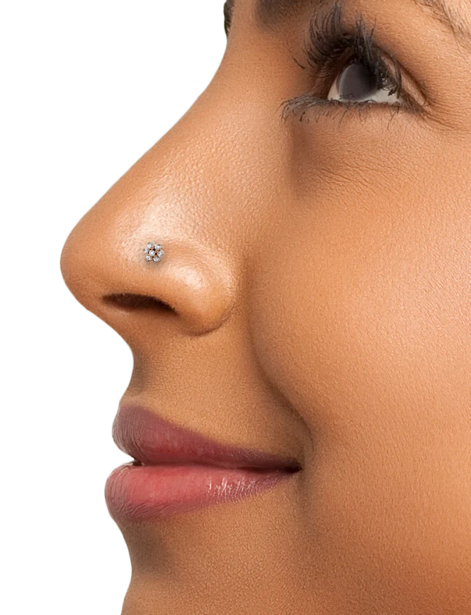 Diamond Flower Nostril Screw - Image 57