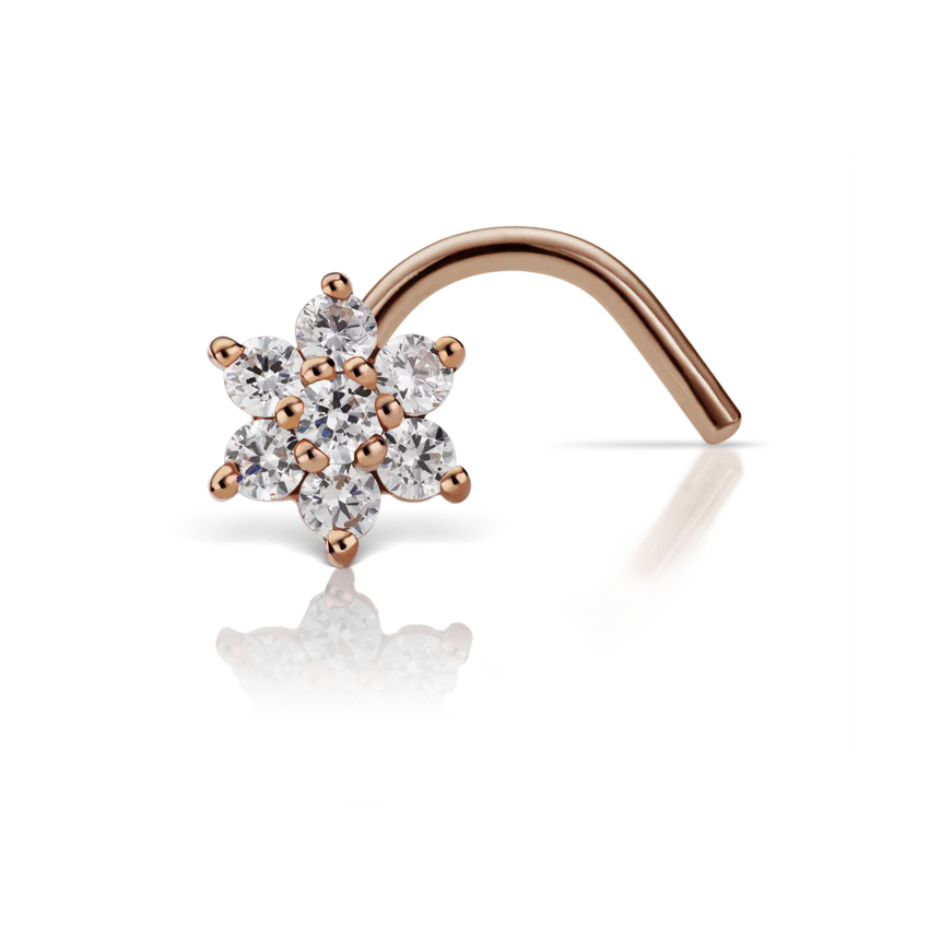Diamond Flower Nostril Screw - Image 61