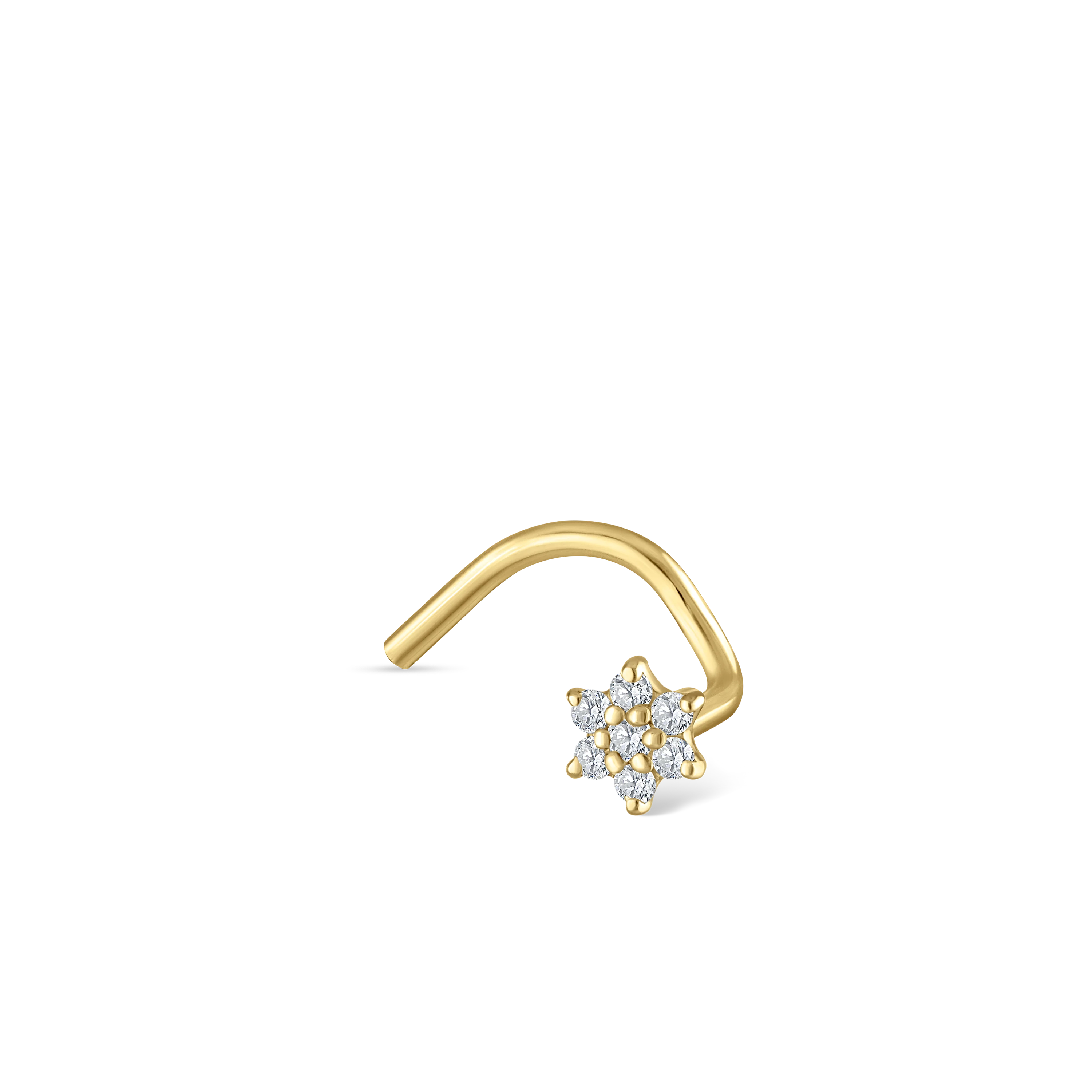 Diamond Flower Nostril Screw - Image 66
