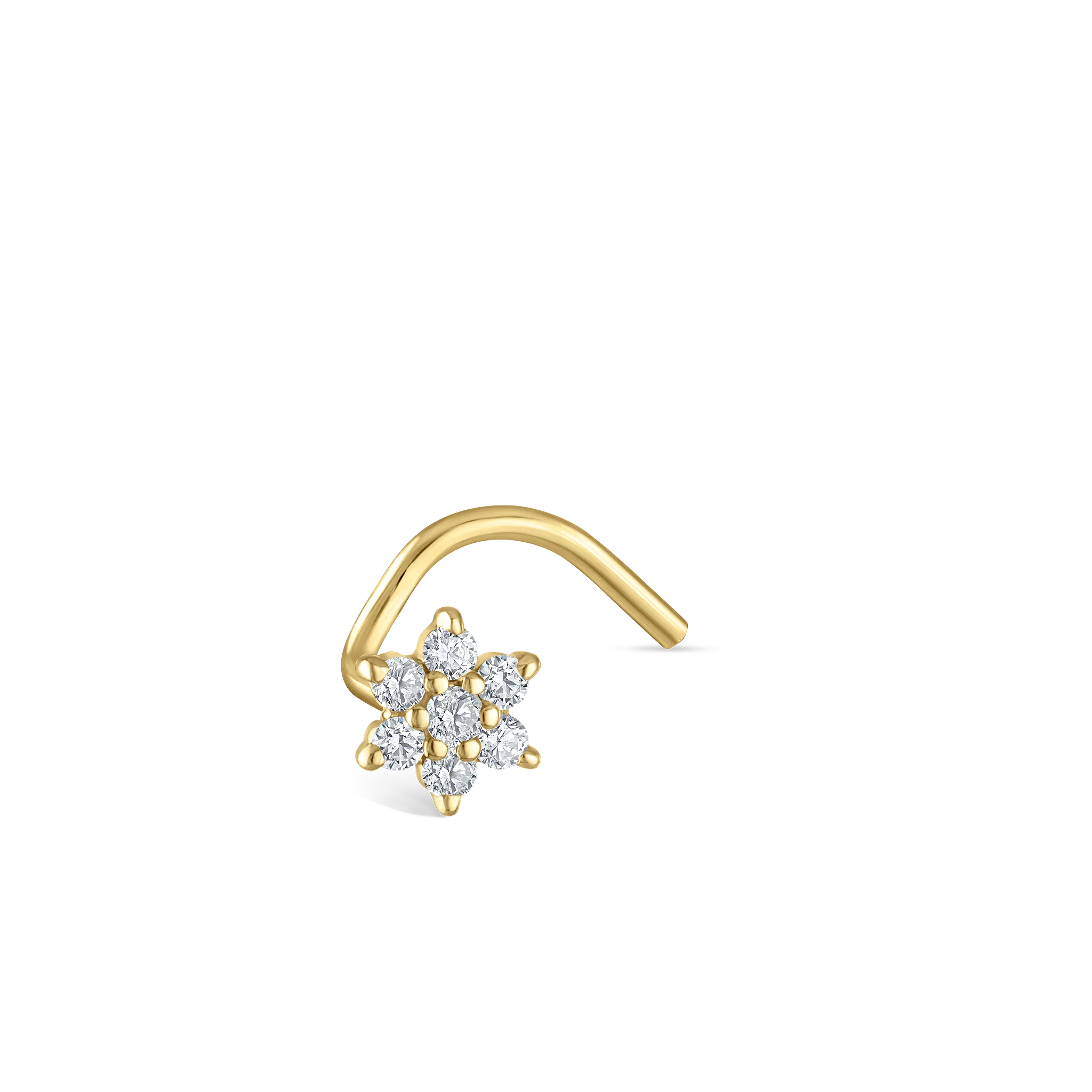 Diamond Flower Nostril Screw - Image 75