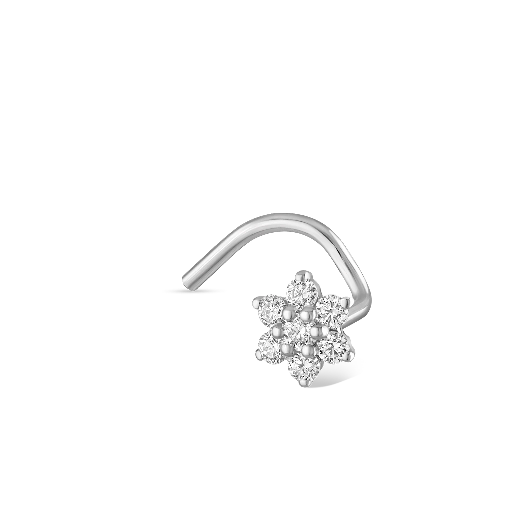 Diamond Flower Nostril Screw - Image 80