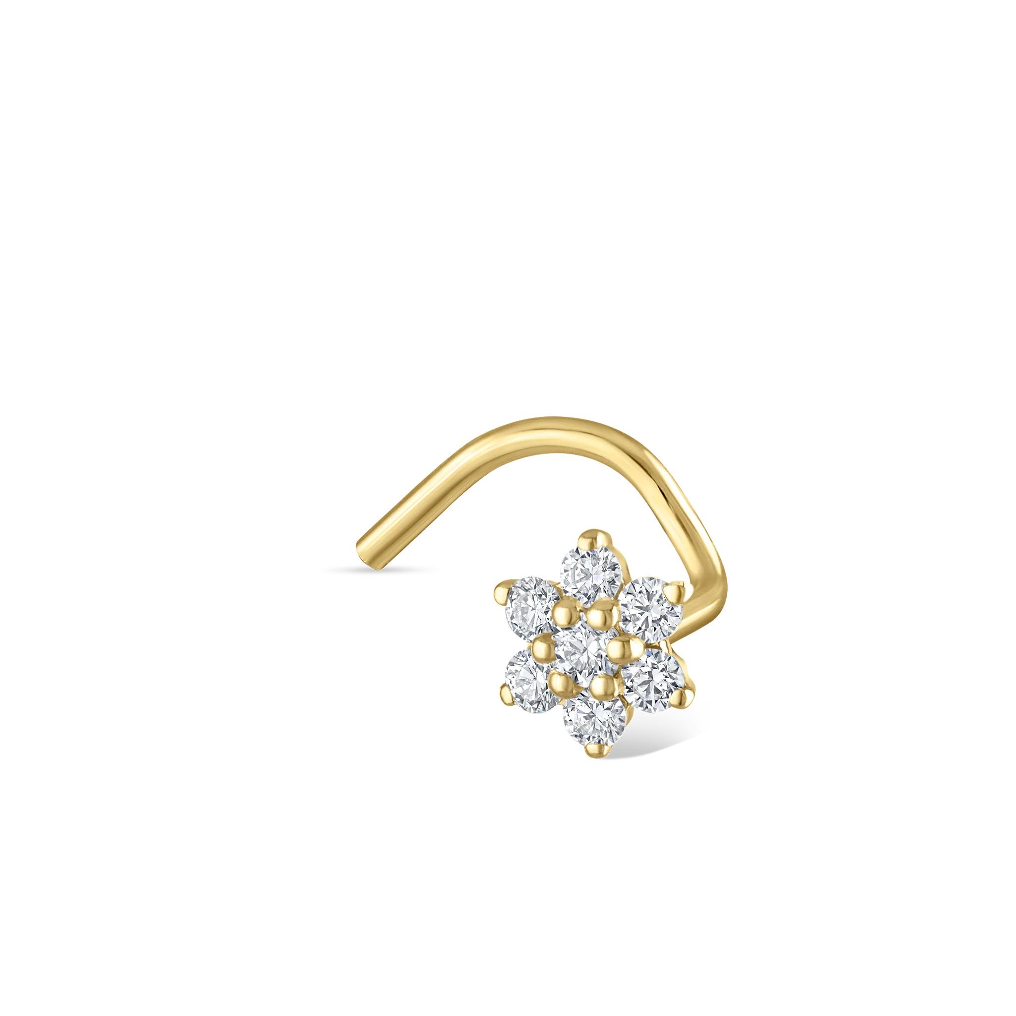 Diamond Flower Nostril Screw - Image 82