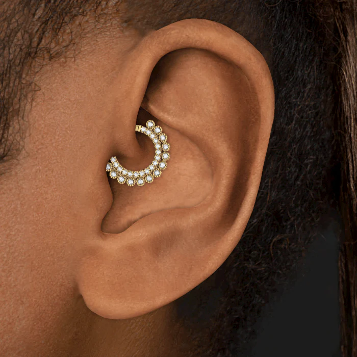 Invisible Diamond Apsara Hoop Earring - Image 17