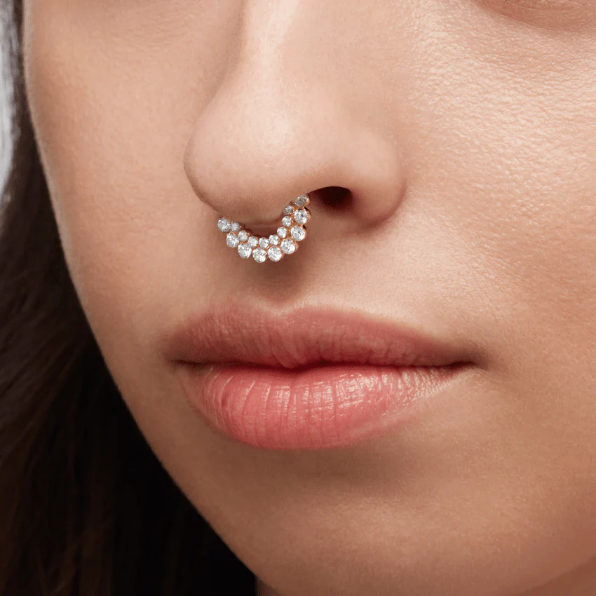 Invisible Diamond Apsara Hoop Earring - Image 18
