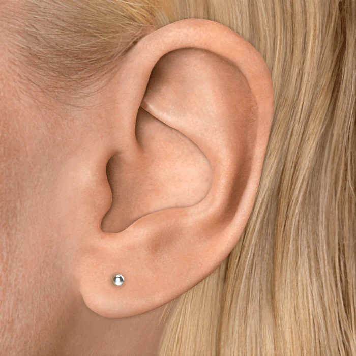 Ball Threaded Stud Earring - Image 13