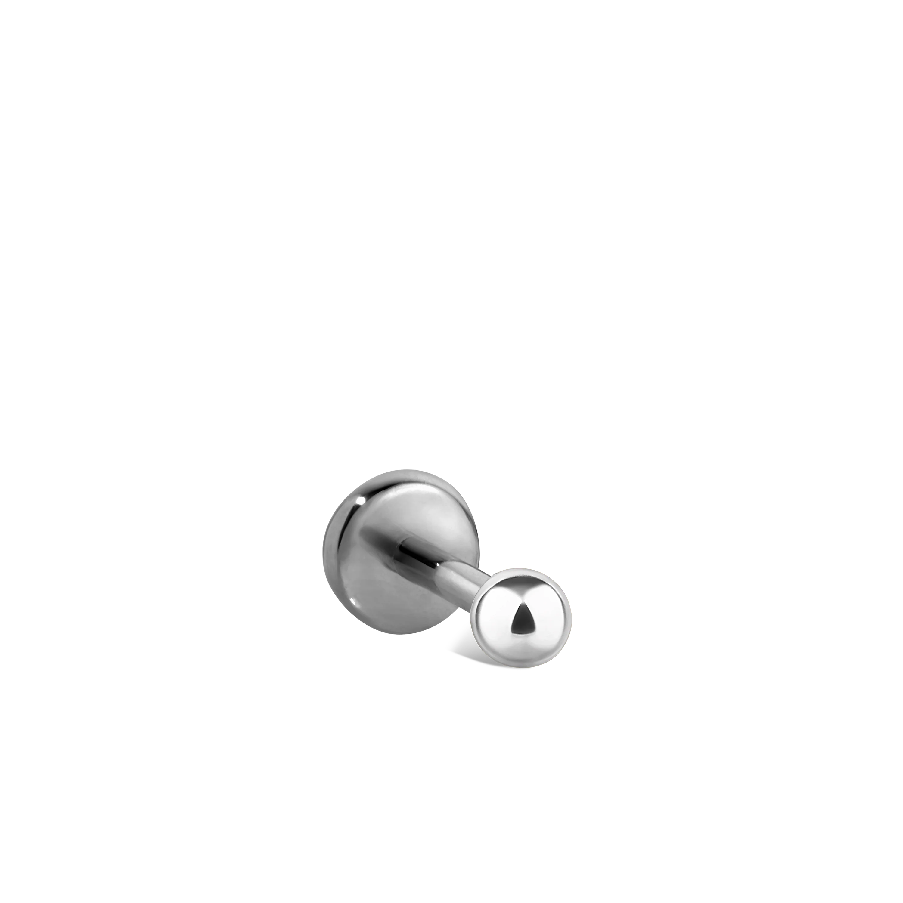 Ball Threaded Stud Earring With Titanium Backing - Image 66