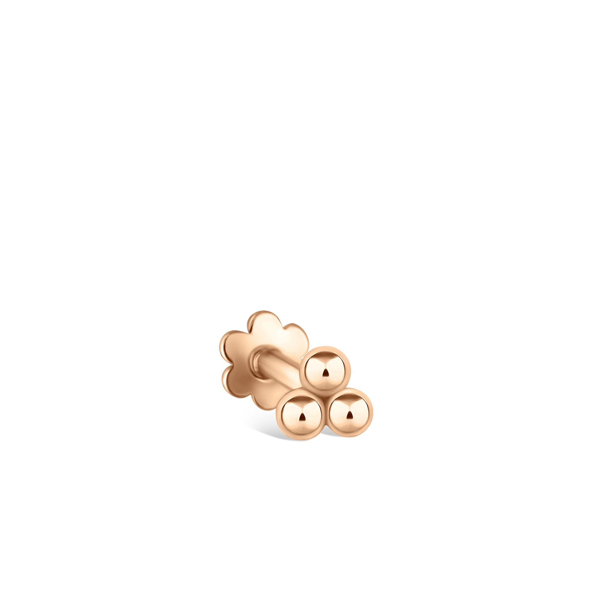 Ball Trinity Threaded Stud Earring - Image 48