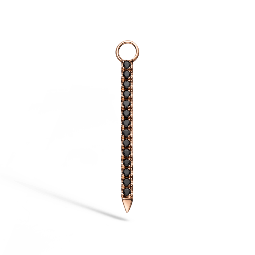 Black and White Diamond Eternity Bar Charm - Image 14