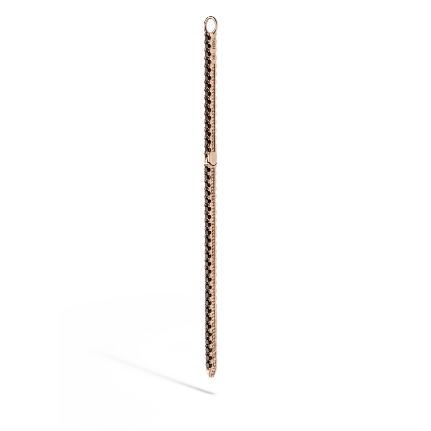 Black and White Diamond Eternity Bar Charm - Image 23