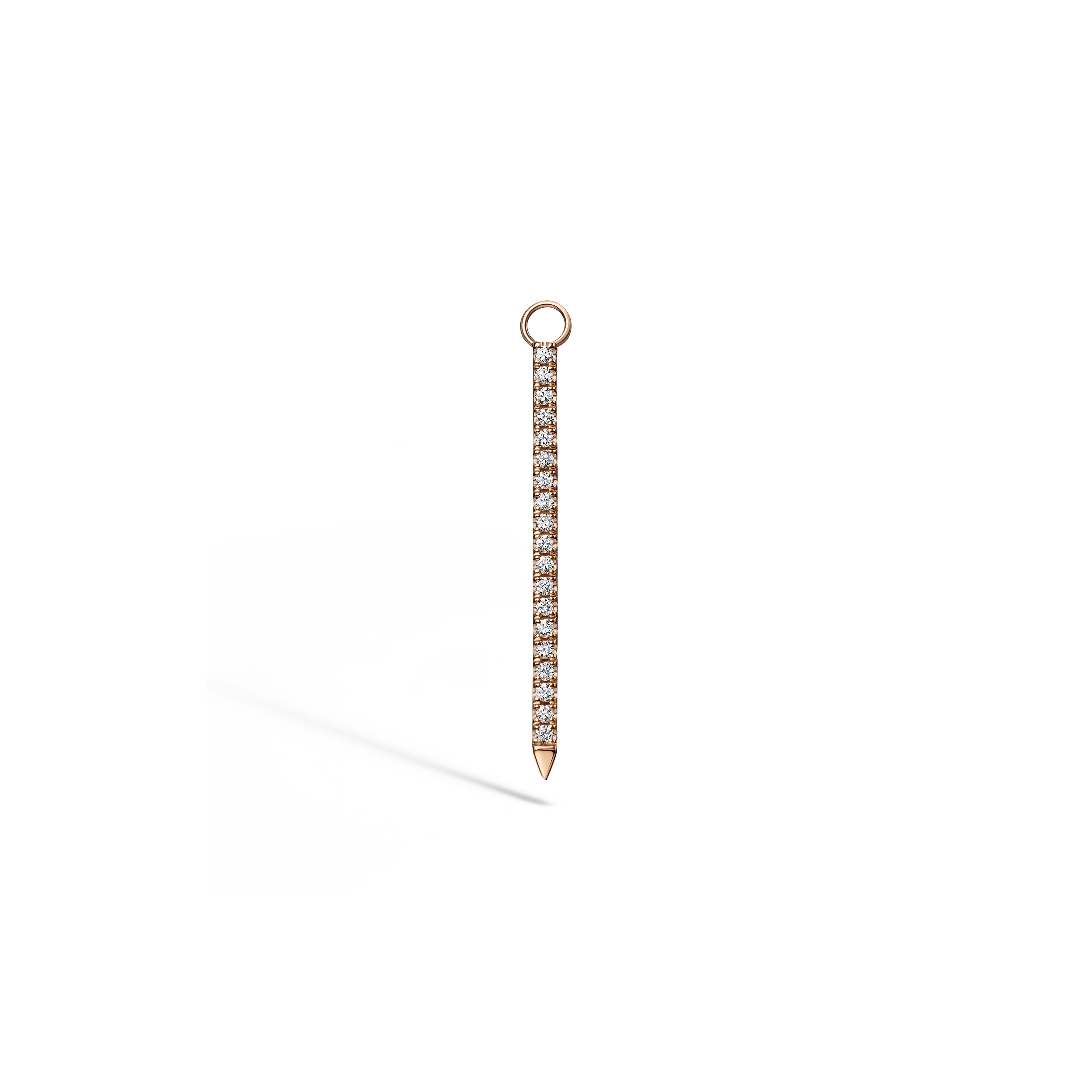 Black and White Diamond Eternity Bar Charm - Image 28
