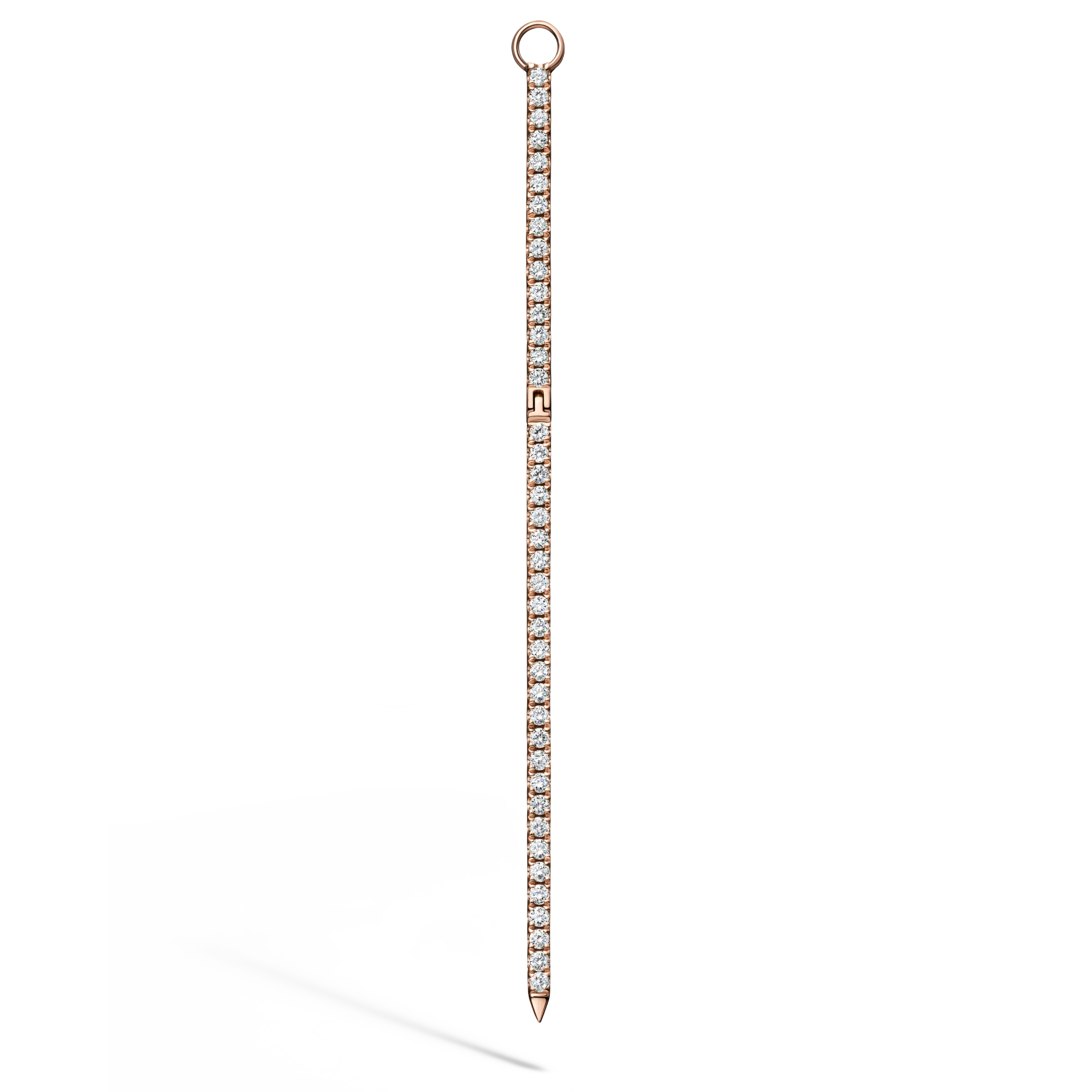 Black and White Diamond Eternity Bar Charm - Image 29