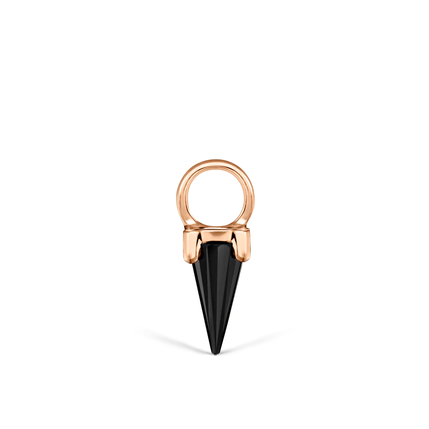 Black Moissanite Spike Charm - Image 10