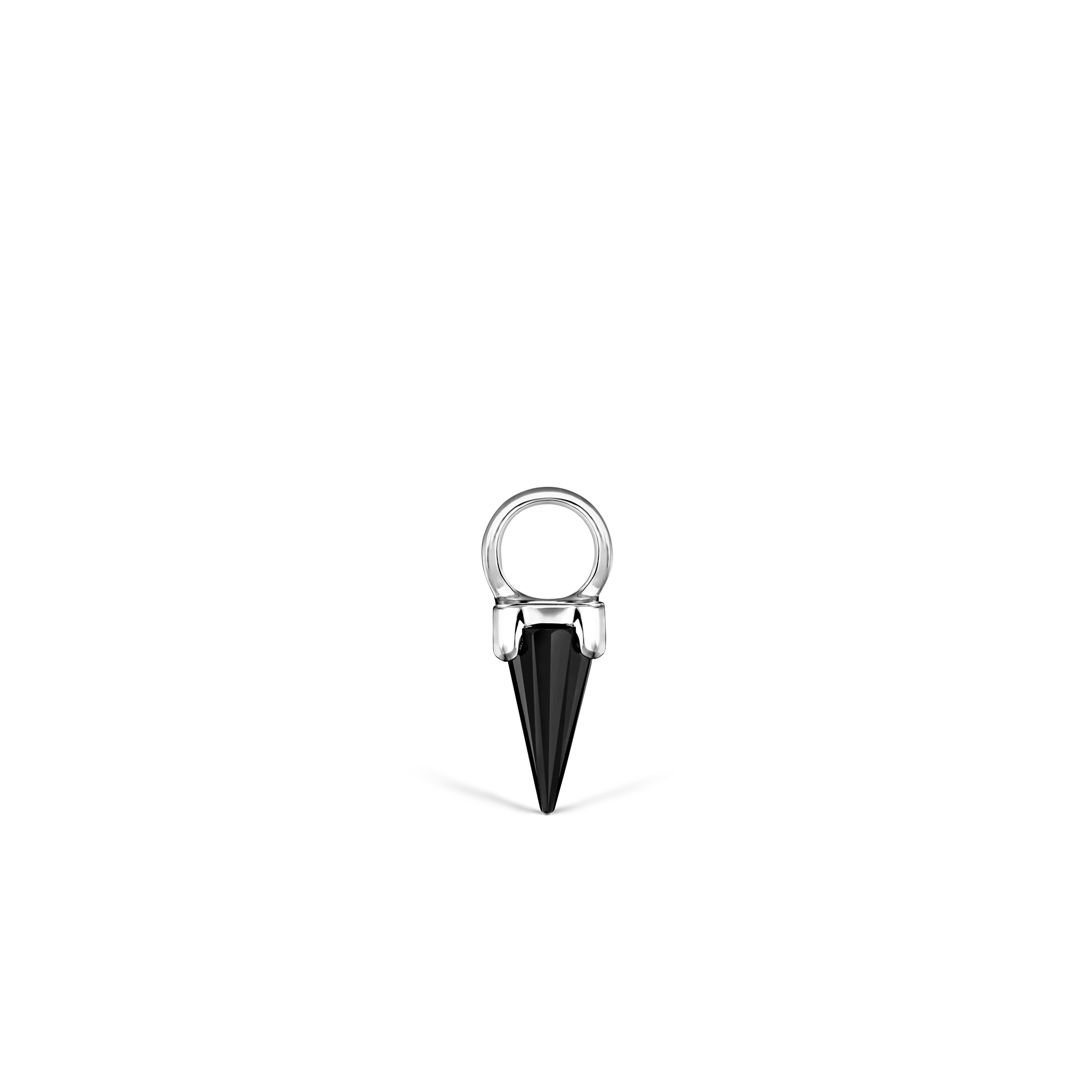 Black Moissanite Spike Charm - Image 15