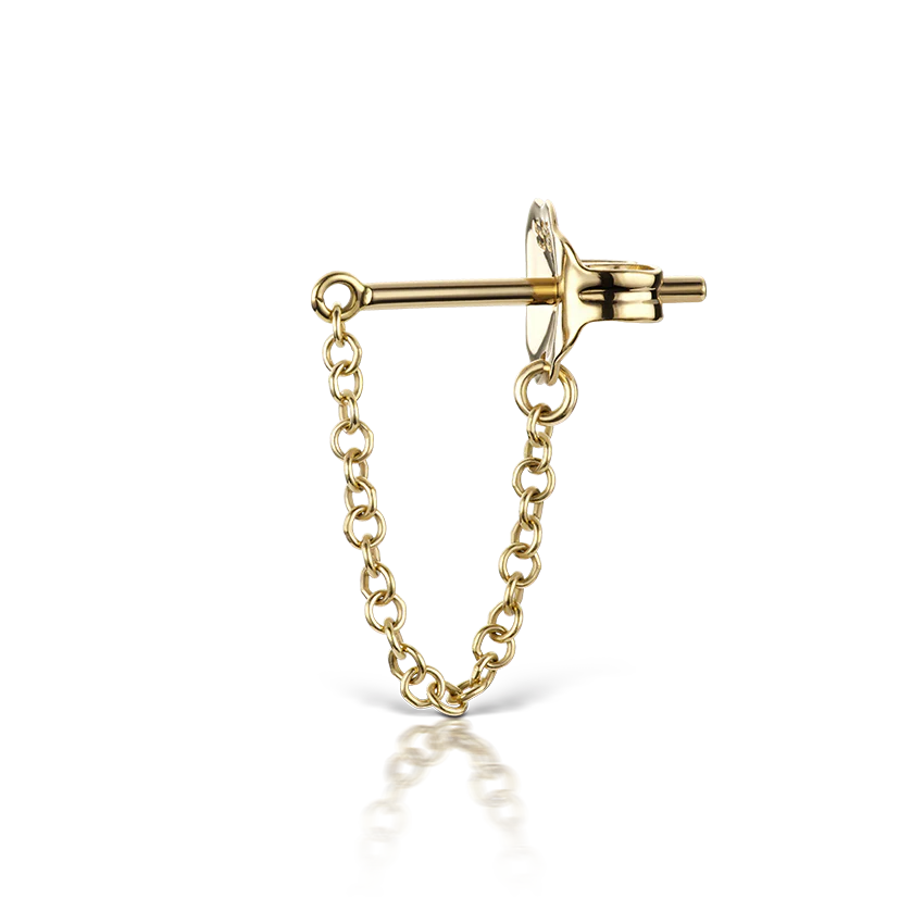 Chain Wrap Stud Earring - Image 20