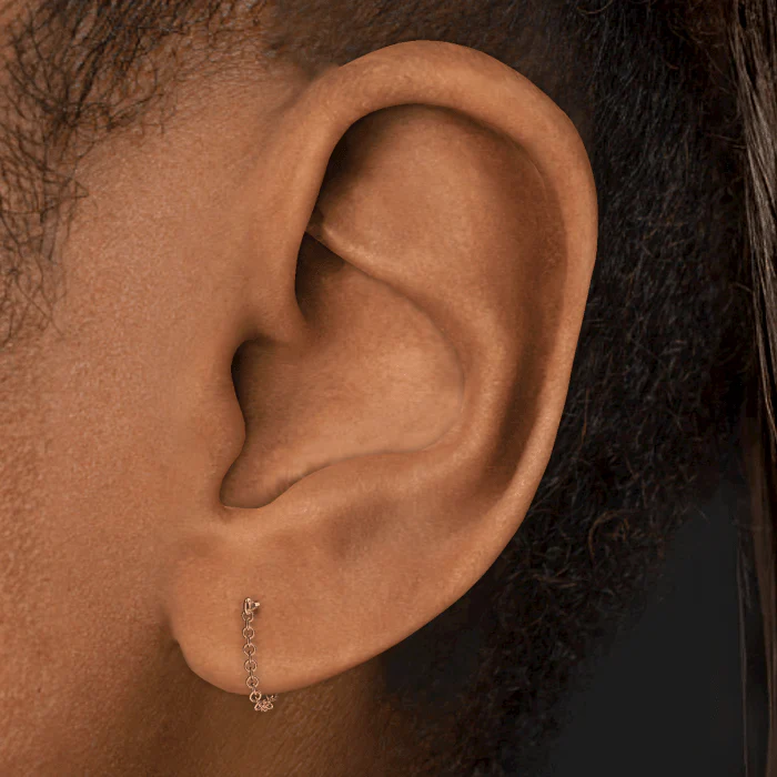 Chain Wrap Stud Earring - Image 34