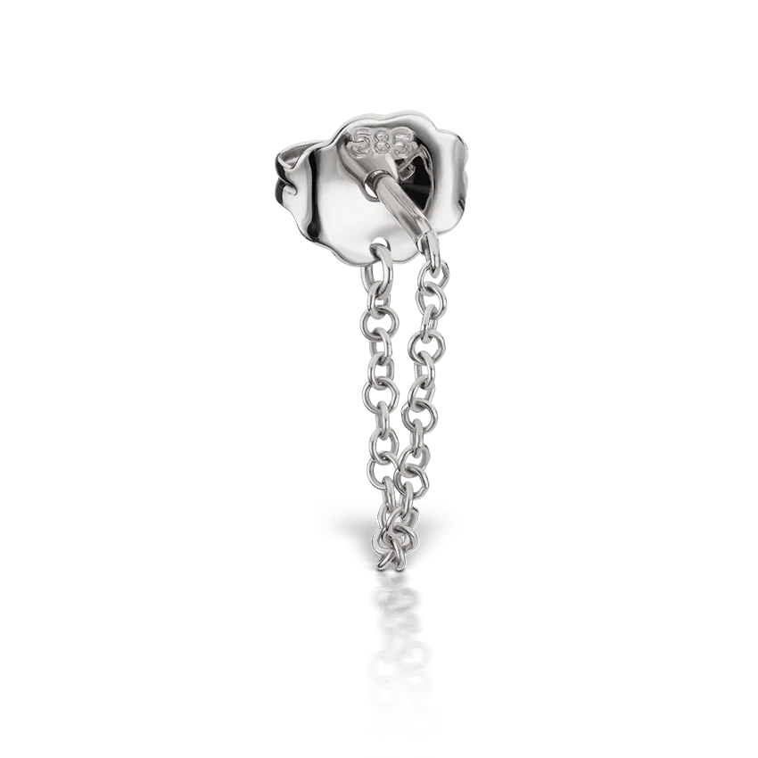 Chain Wrap Stud Earring - Image 8