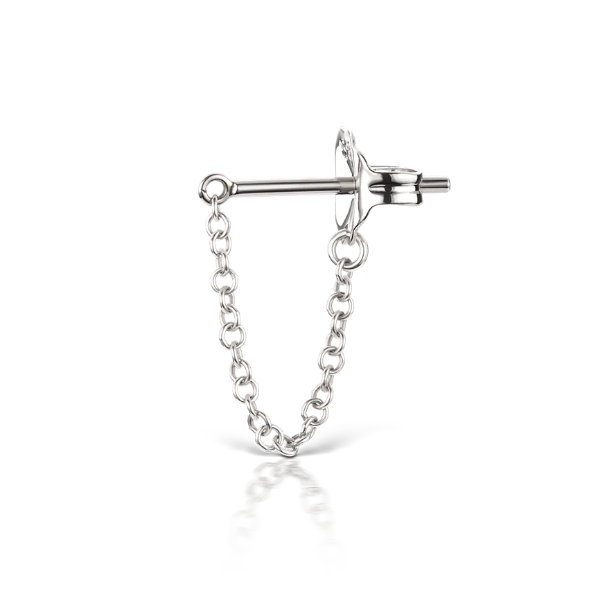 Chain Wrap Stud Earring - Image 9