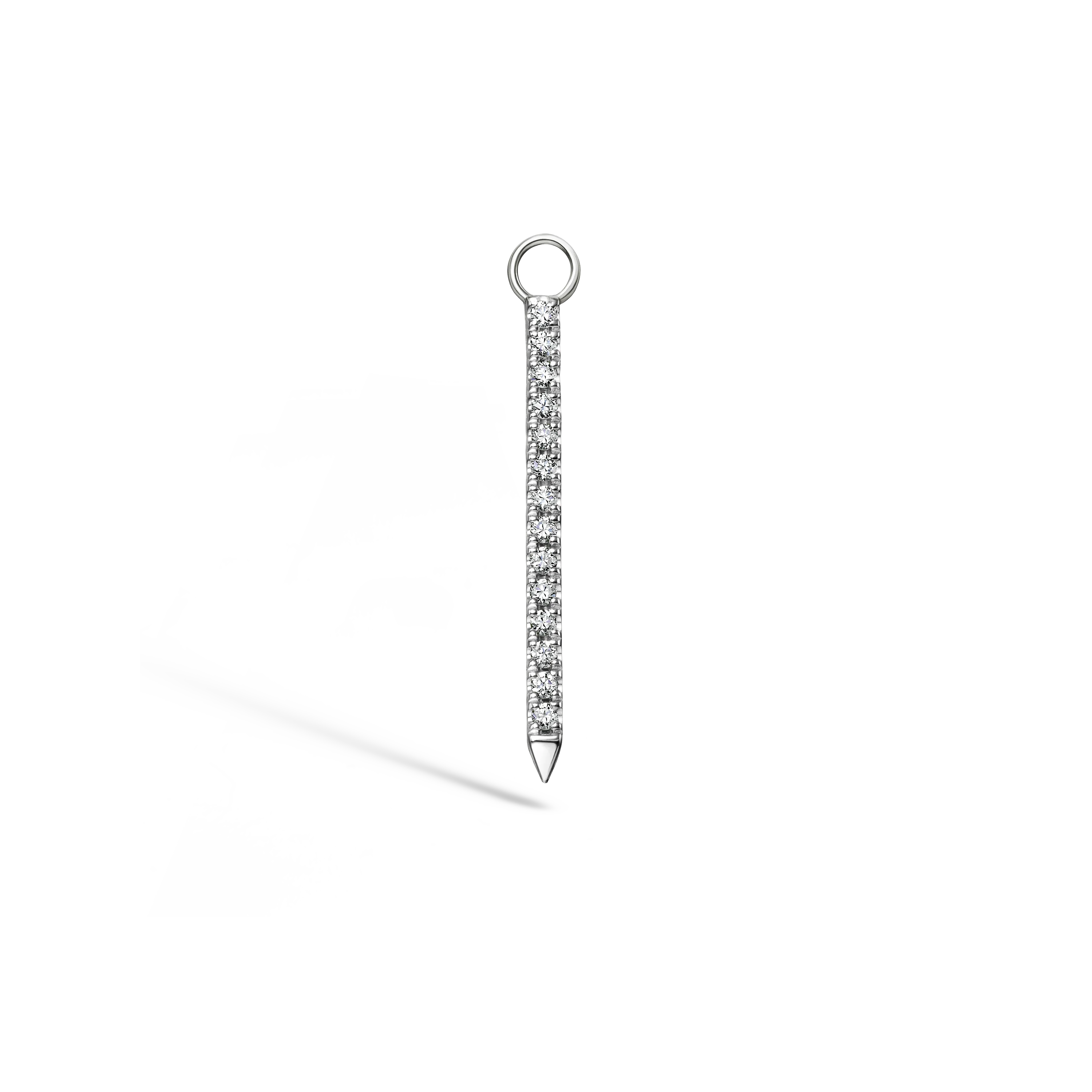 Diamond and Emerald Eternity Bar Charm - Image 41