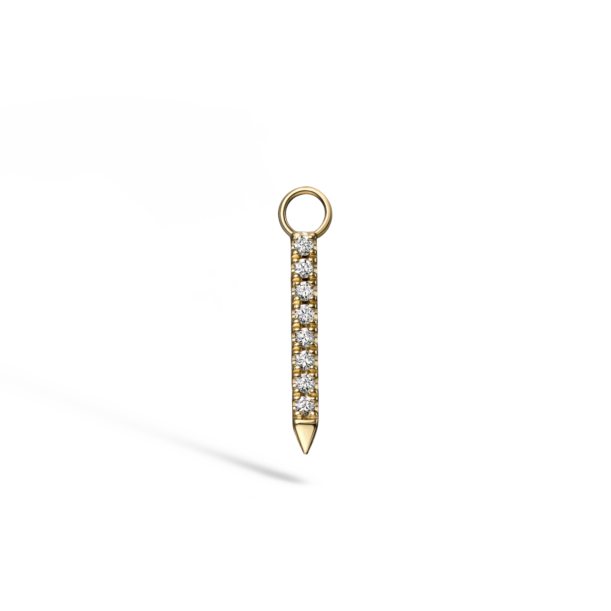 Diamond and Emerald Eternity Bar Charm - Image 46