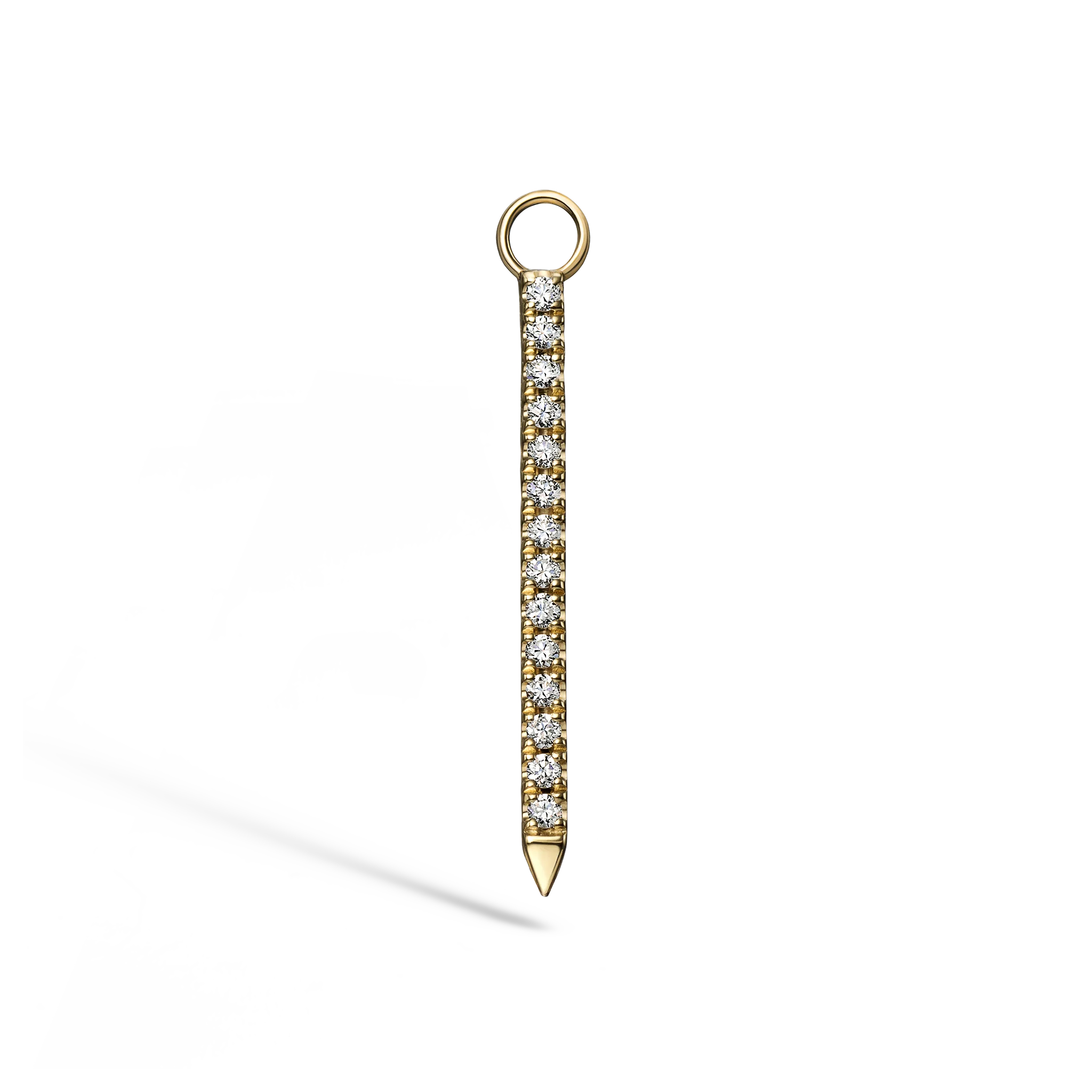 Diamond and Emerald Eternity Bar Charm - Image 48