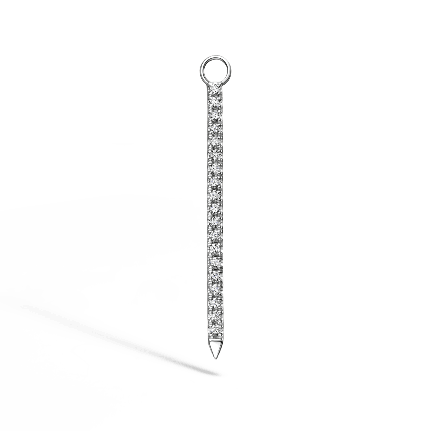 Diamond and Sapphire Eternity Bar Charm - Image 15