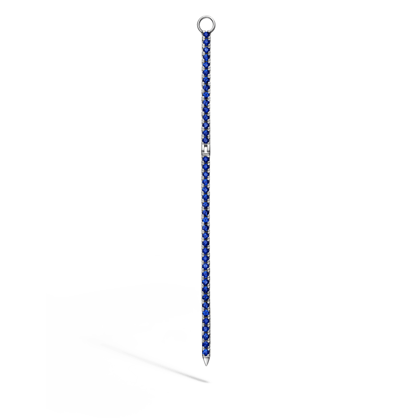 Diamond and Sapphire Eternity Bar Charm - Image 17