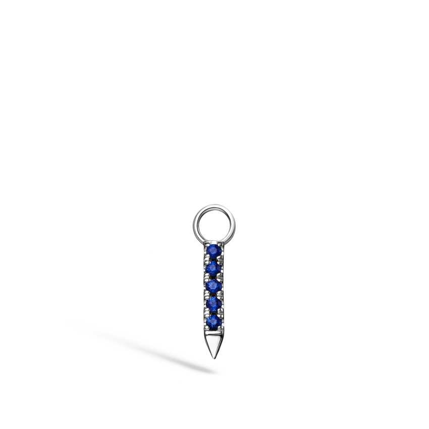 Diamond and Sapphire Eternity Bar Charm - Image 23