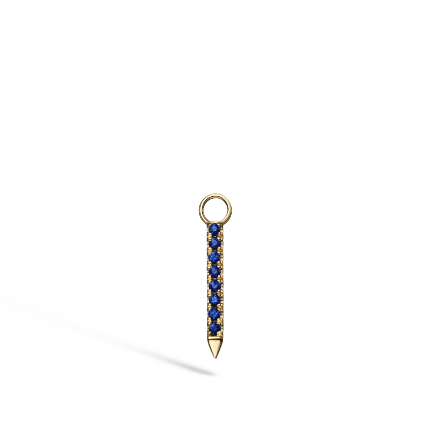 Diamond and Sapphire Eternity Bar Charm - Image 27