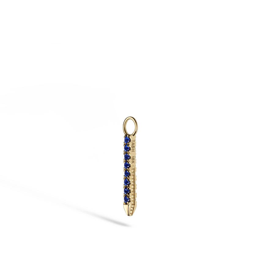Diamond and Sapphire Eternity Bar Charm - Image 30
