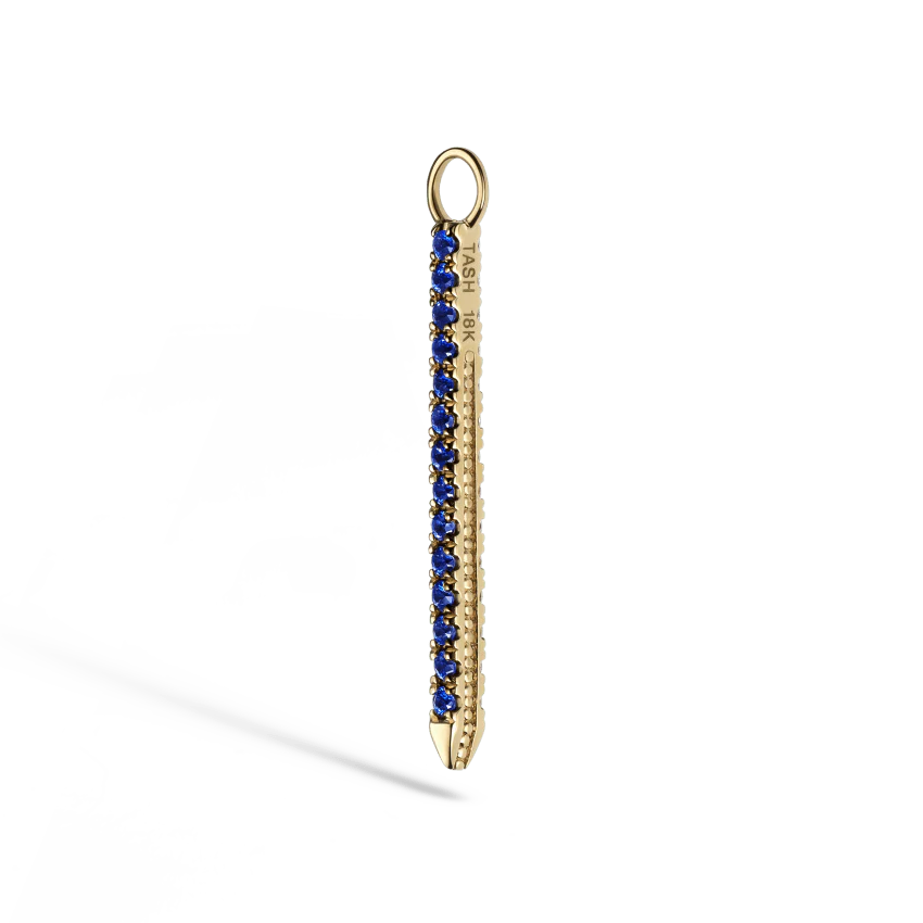 Diamond and Sapphire Eternity Bar Charm - Image 35